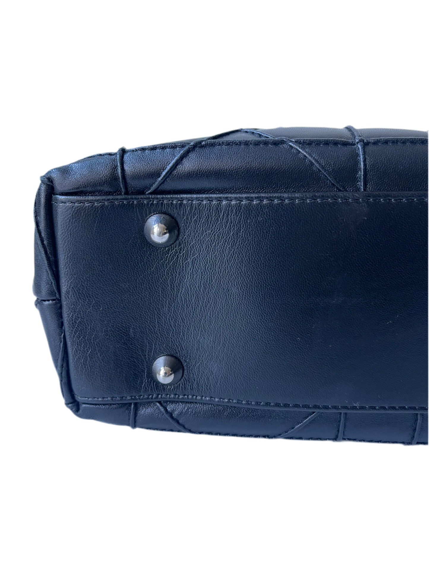 Dior Cannage Leren zwart leren tas tote