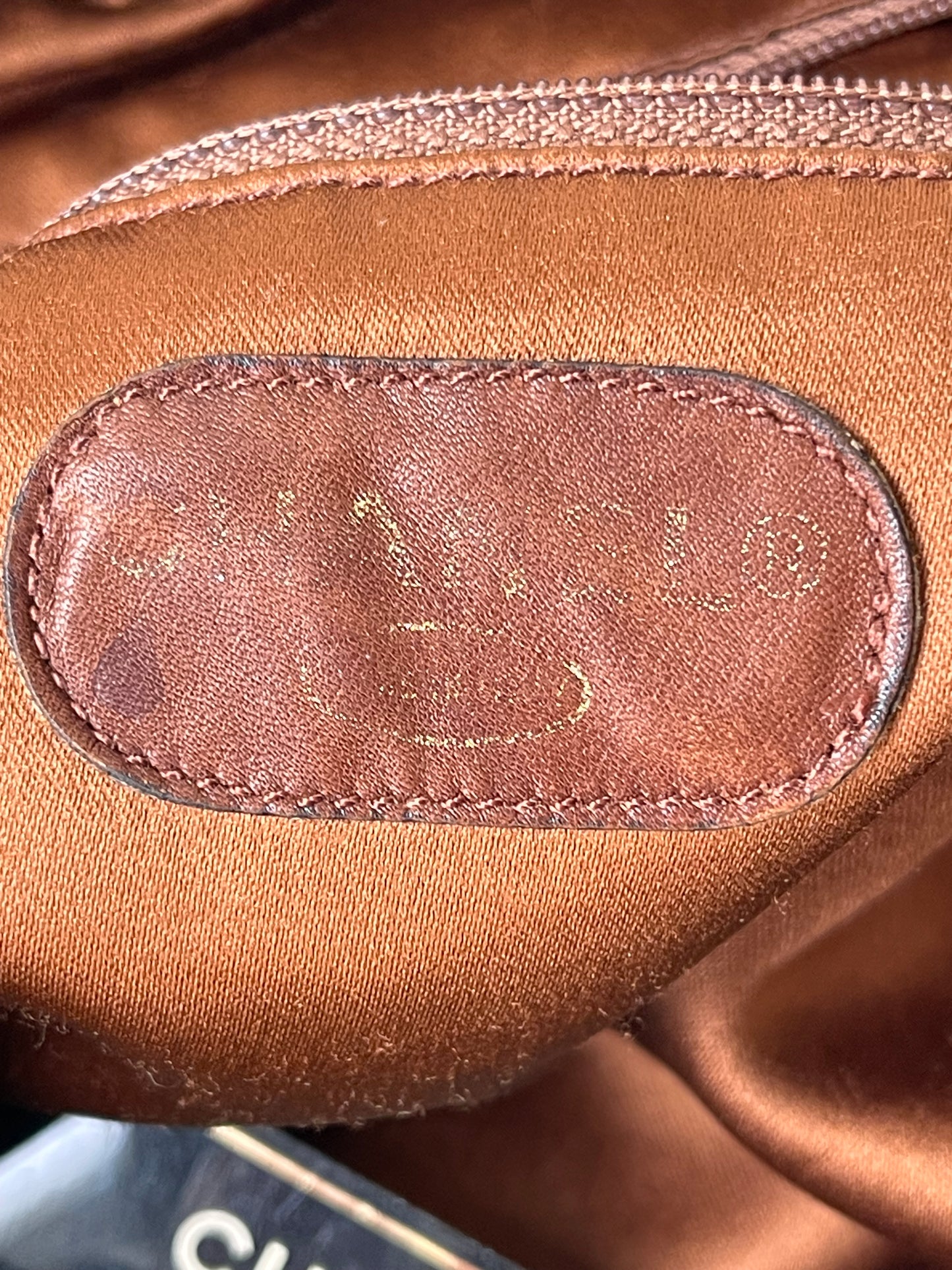 Chanel Tote vintage tas suède bruin vintage 1996-1997