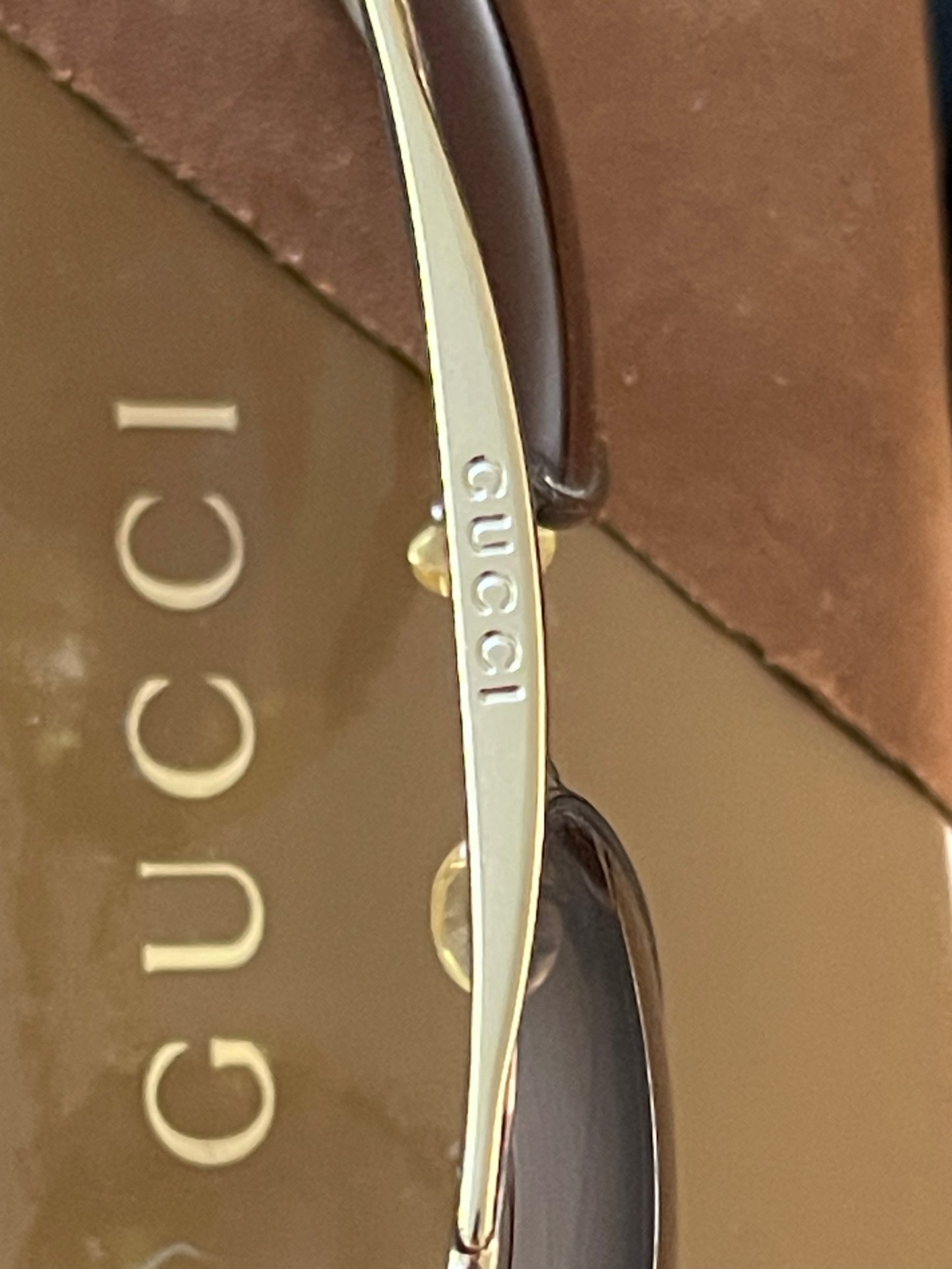 Gucci zonnebril - als nieuw incl hardcase en box