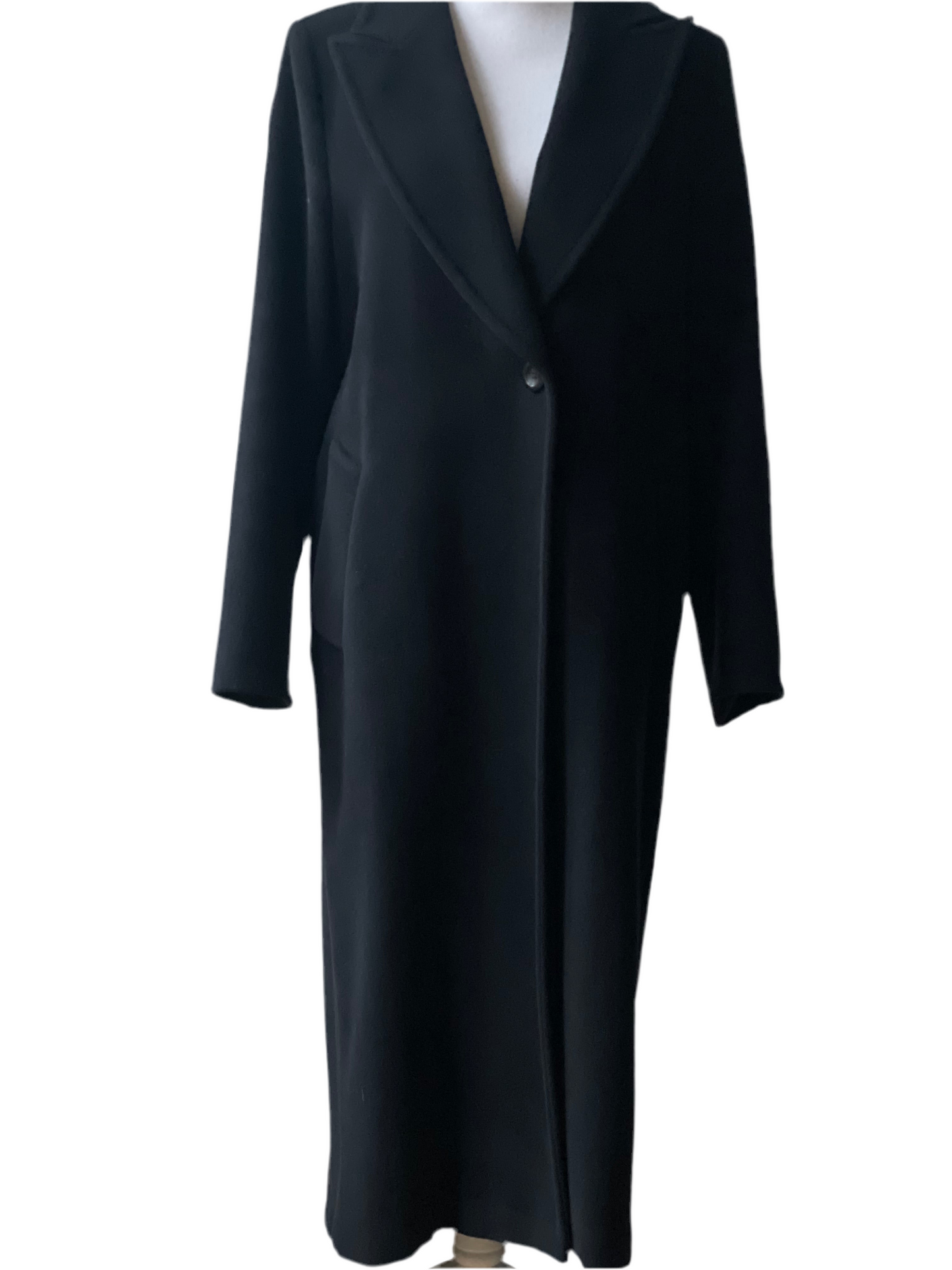 MAX MARA JACKET COAT WOOL BLACK