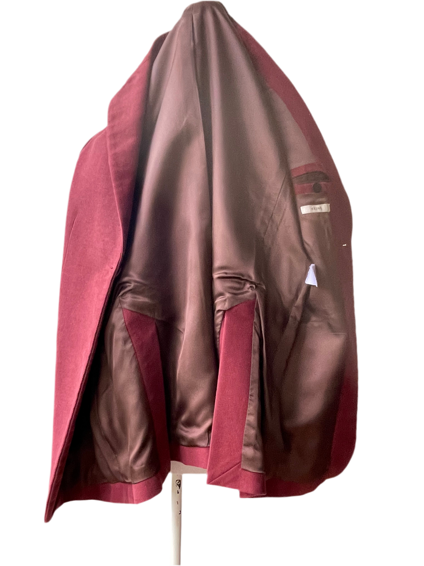 CELINE blazer jas – Bordeaux – Maat 36