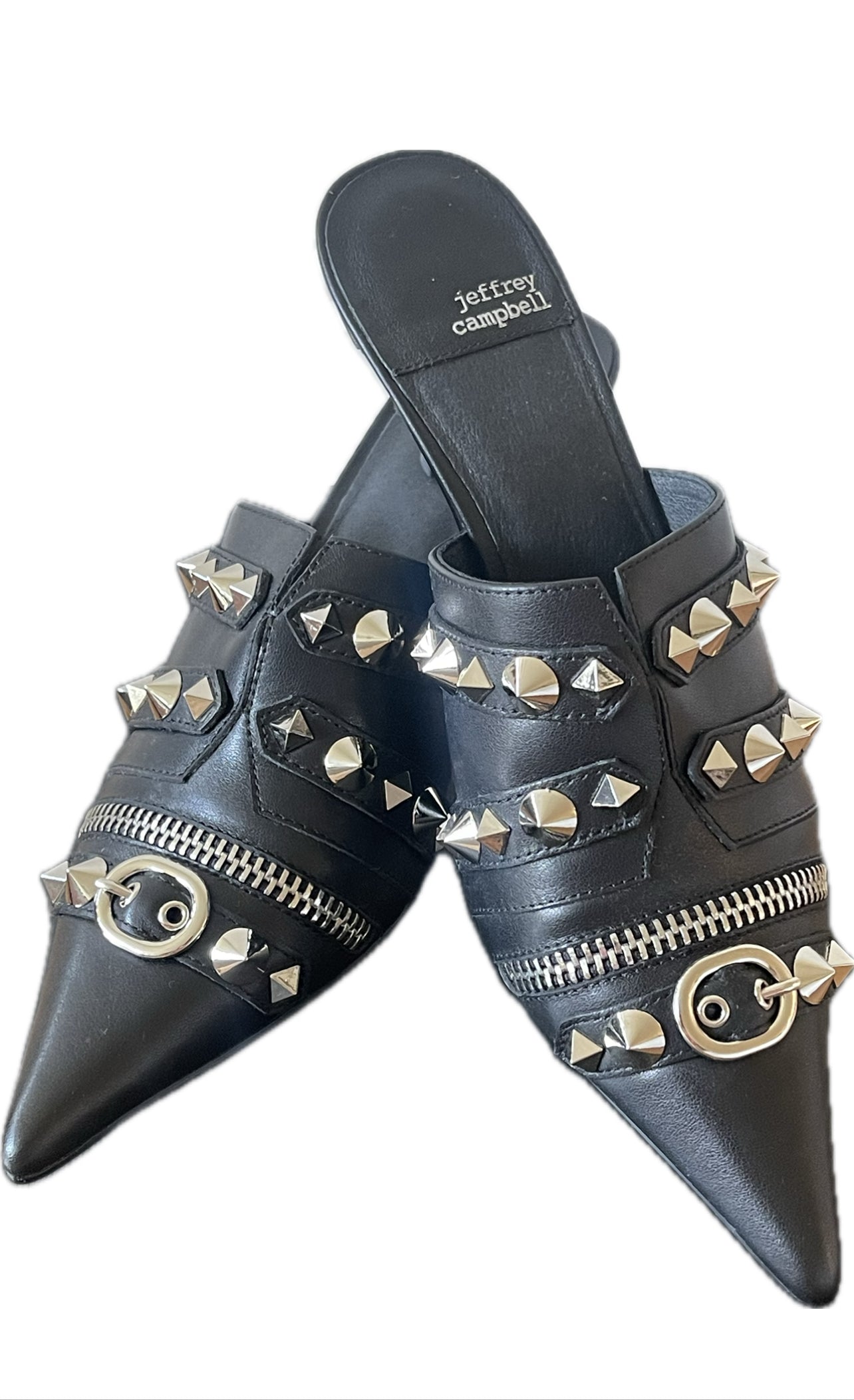 JEFFREY CAMBELL - Rock On sandalen pumps instapper maat 39 / UK 6