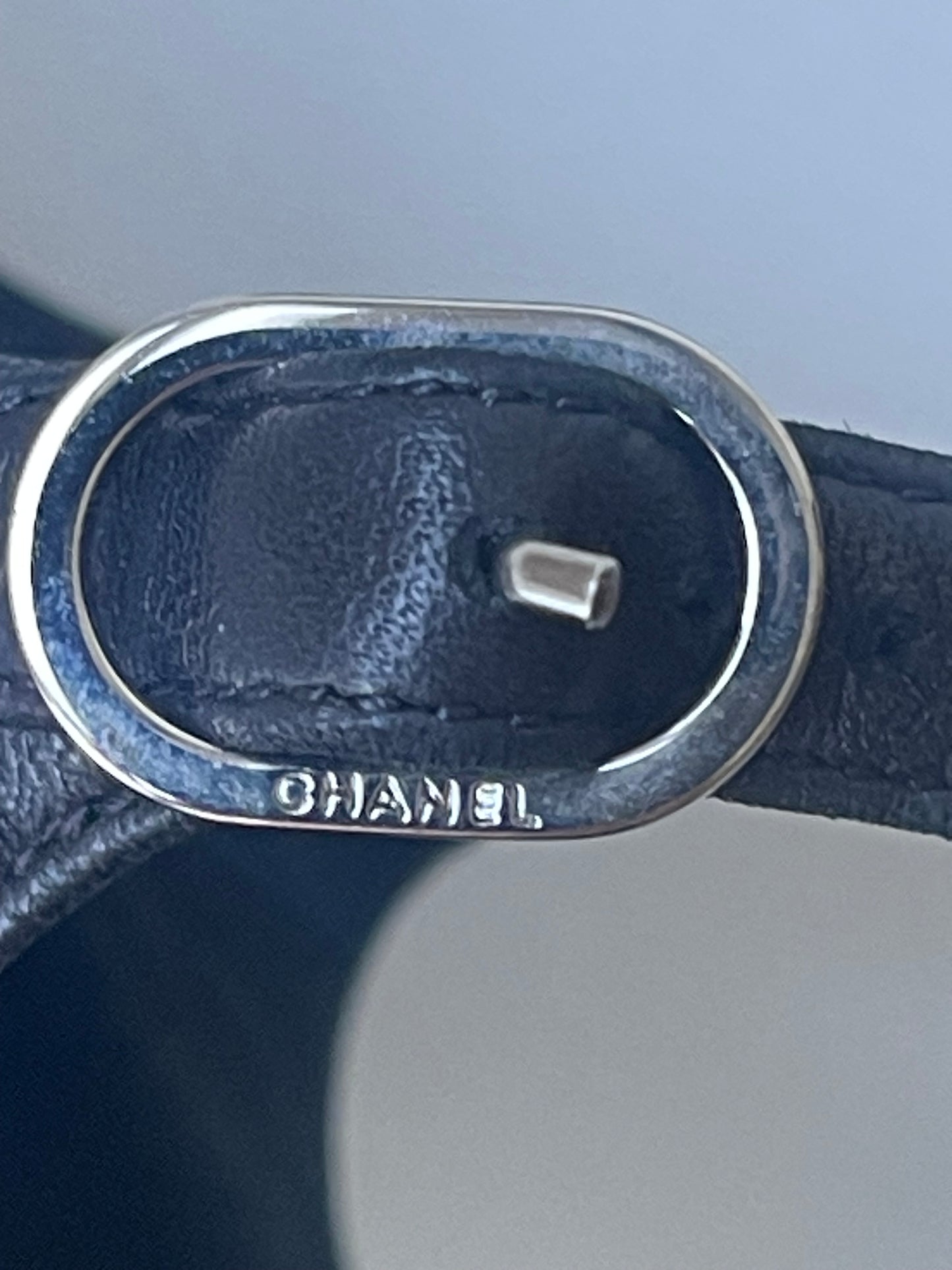 CHANEL Mary Jane Open Toe Pumps maat EU 37 / UK 4
