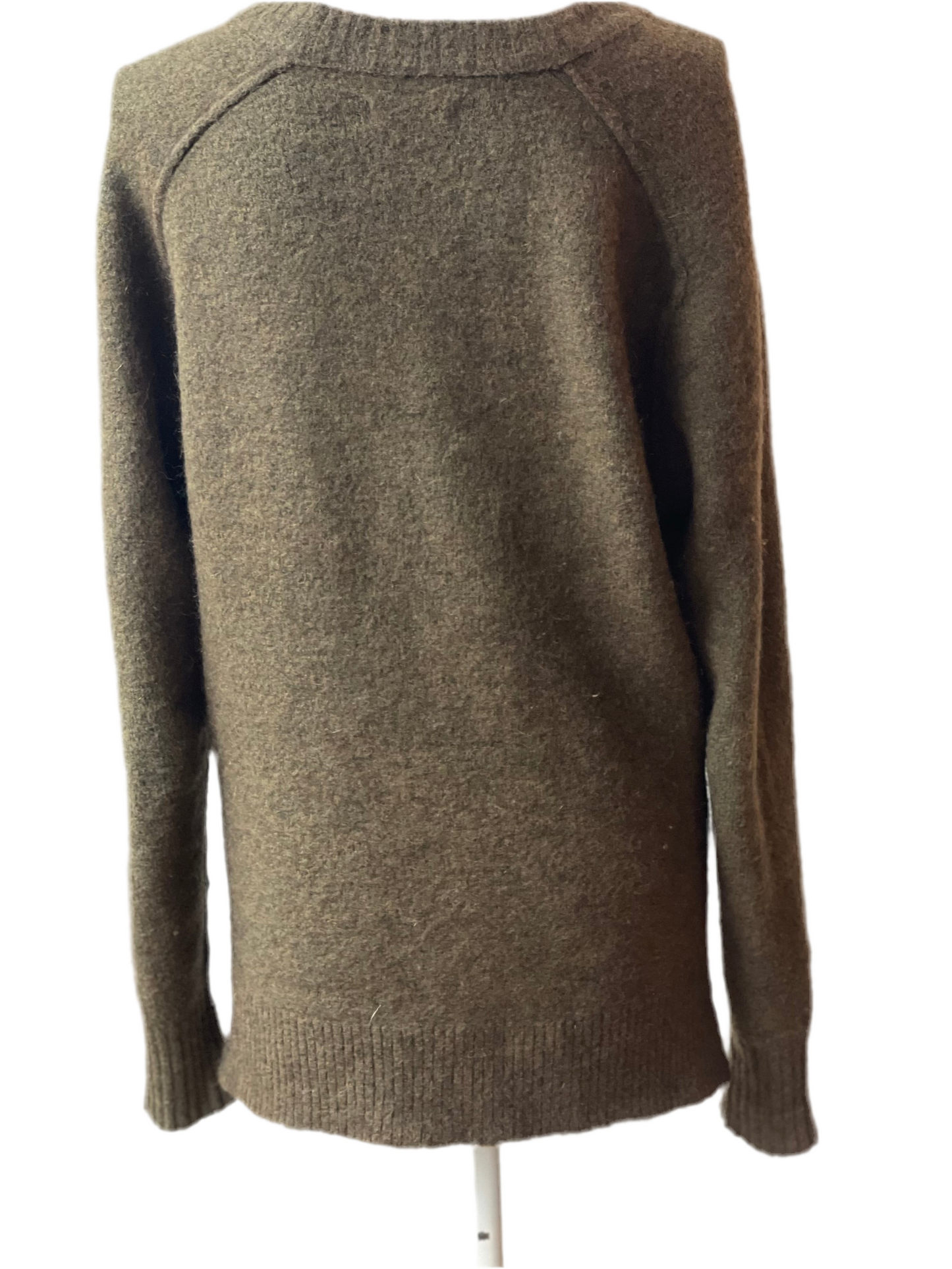 Isabel Marant Étoile Trui Wol – model 38 – kaki / olijfgroen – casual oversized fit