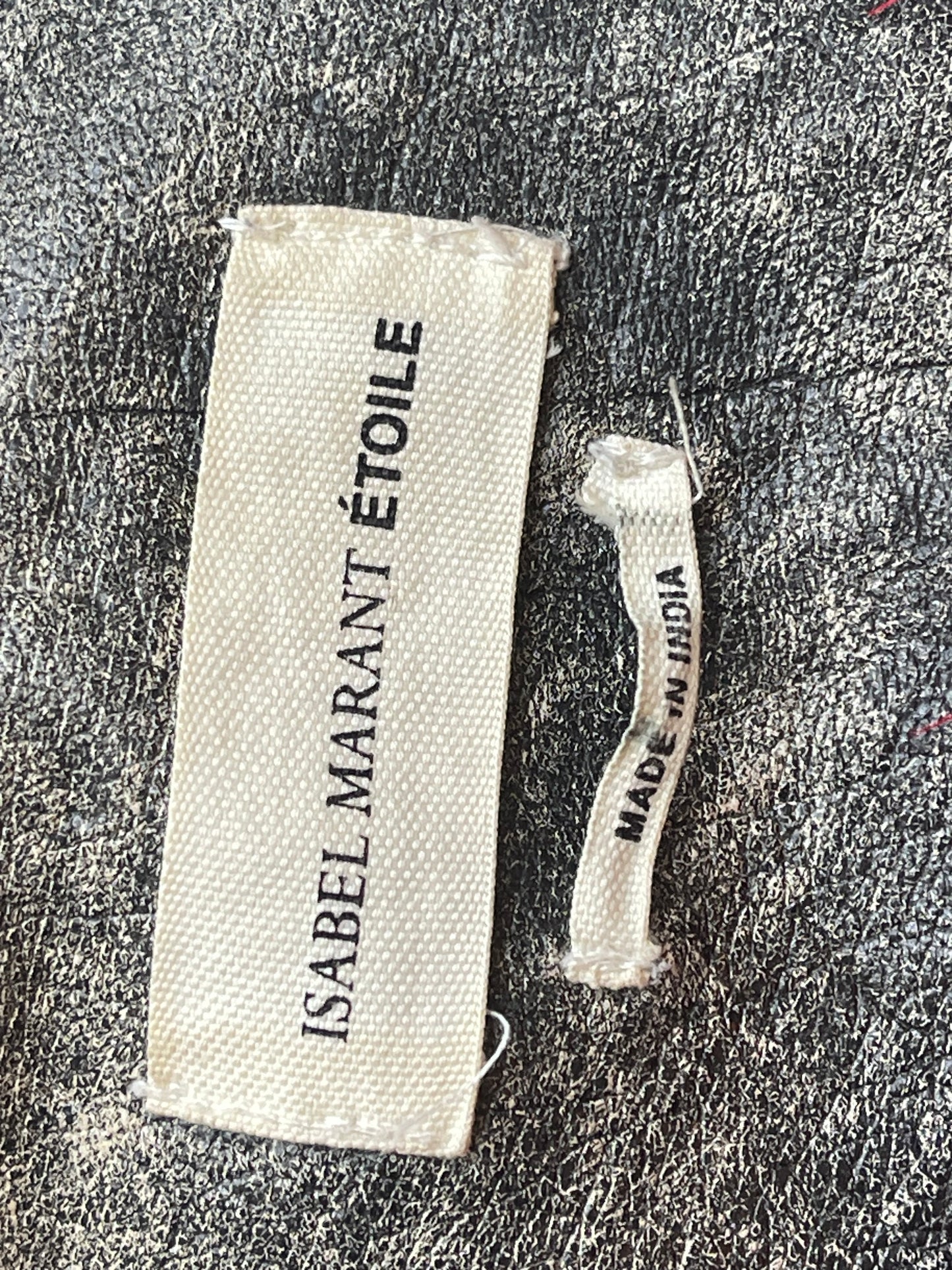 ISABEL MARANT LEREN JAS MAAT 38 / M