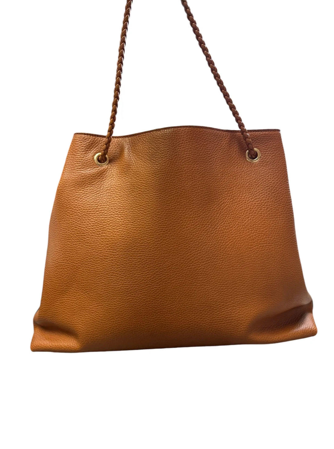 GUCCI GIFFORD TAS TOTE BAG SHOPPER BRUIN LEER SCHOUDERTAS