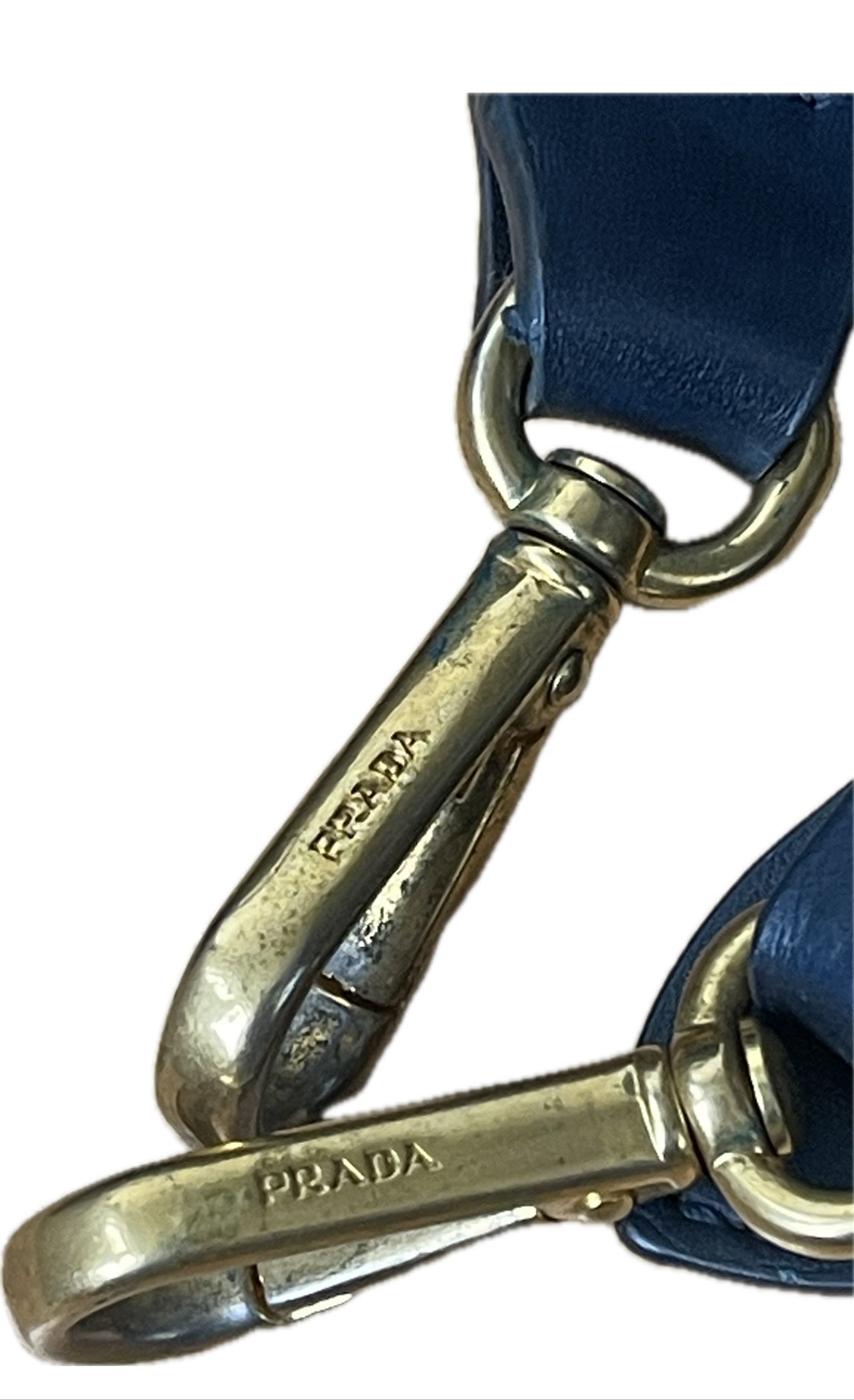 PRADA TOTE 2WAY TAS SCHOUDERTAS HANDTAS NAVY BLAUW
