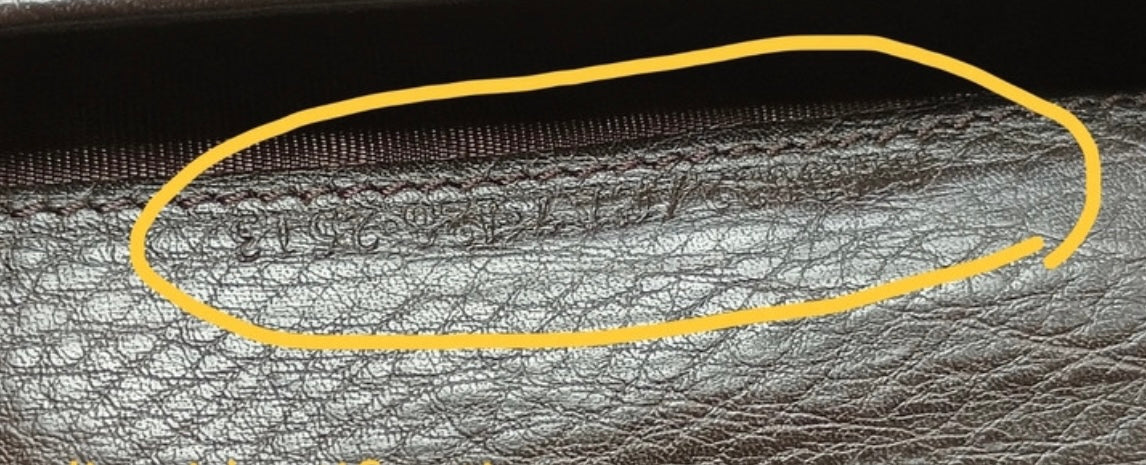 FENDI ZUCCA FLAP WALLET ON CHAIN BAG CANVAS / LEATHER BROWN