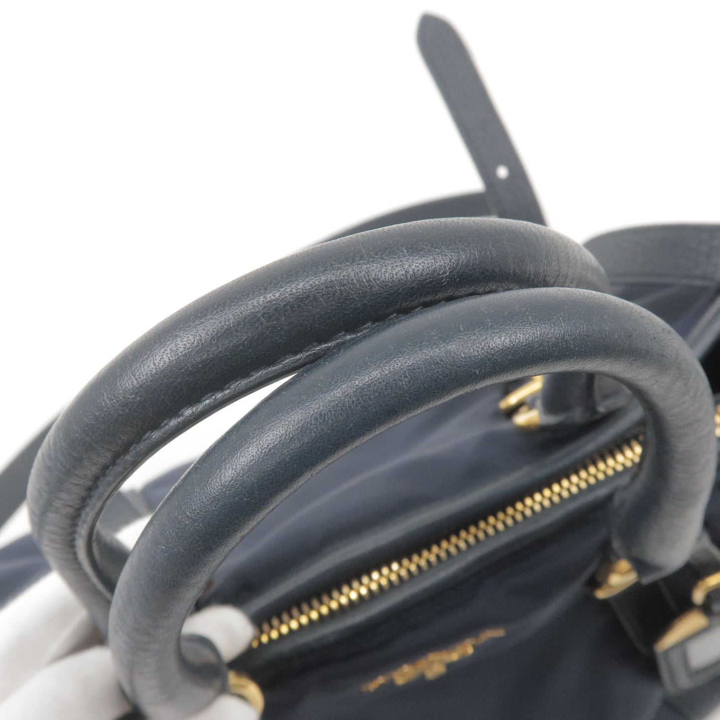 PRADA TOTE 2WAY TAS SCHOUDERTAS HANDTAS NAVY BLAUW