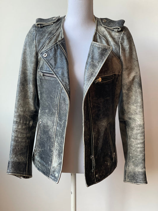 ISABEL MARANT LEREN JAS MAAT 38 / M