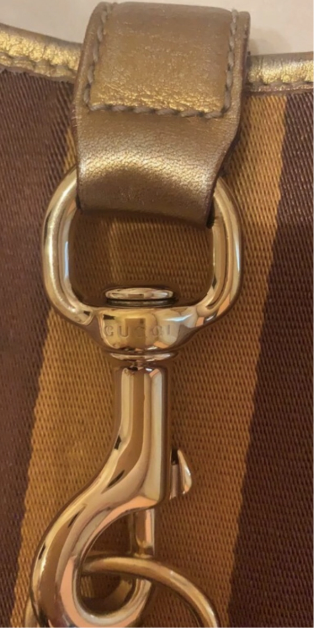 GUCCI JACKIE TAS GOLD LEER TOTE HANDTAS SCHOUDERTAS