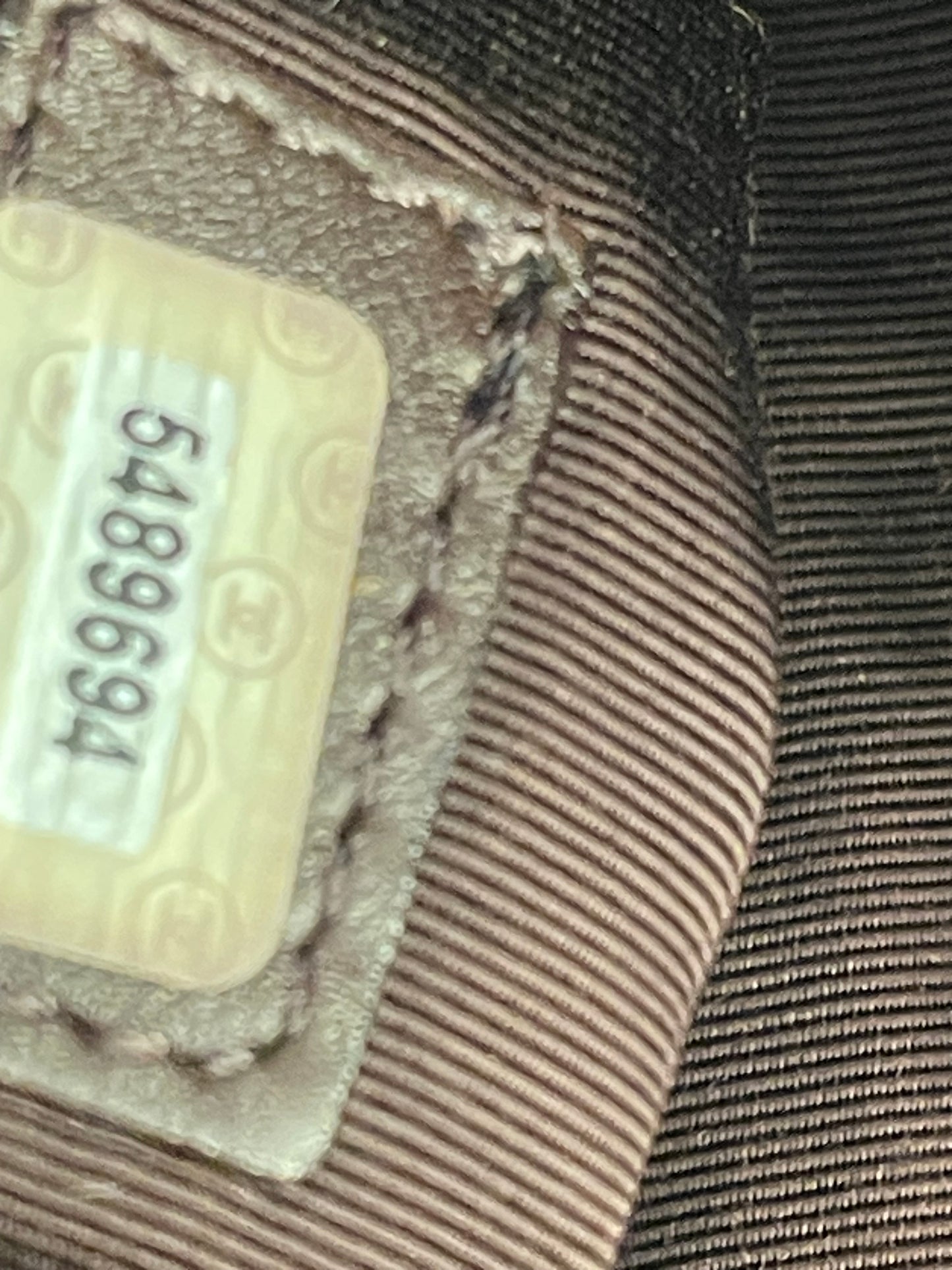 CHANEL TAS HANDTAS DONKERBRUIN BRUIN SUÈDE LEER