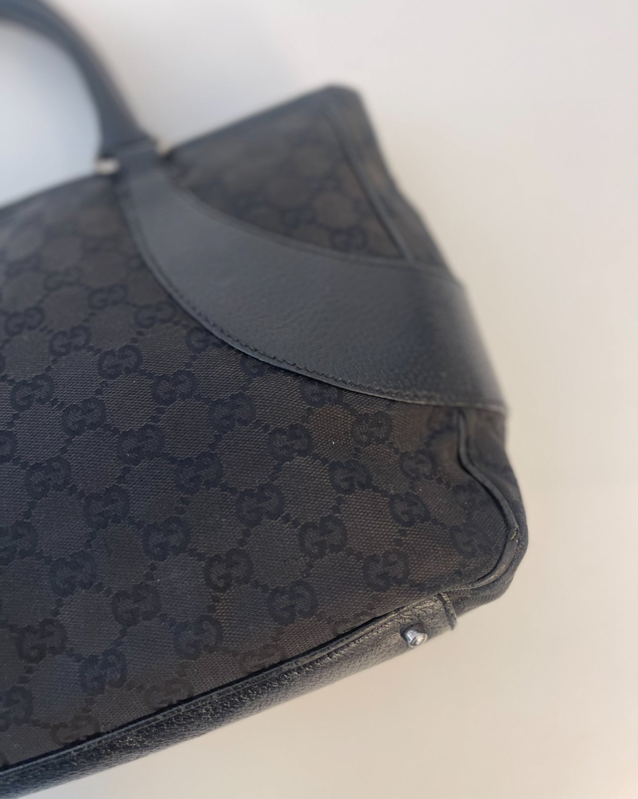 GUCCI GG Tote Bag zwart, handtas, schoudertas