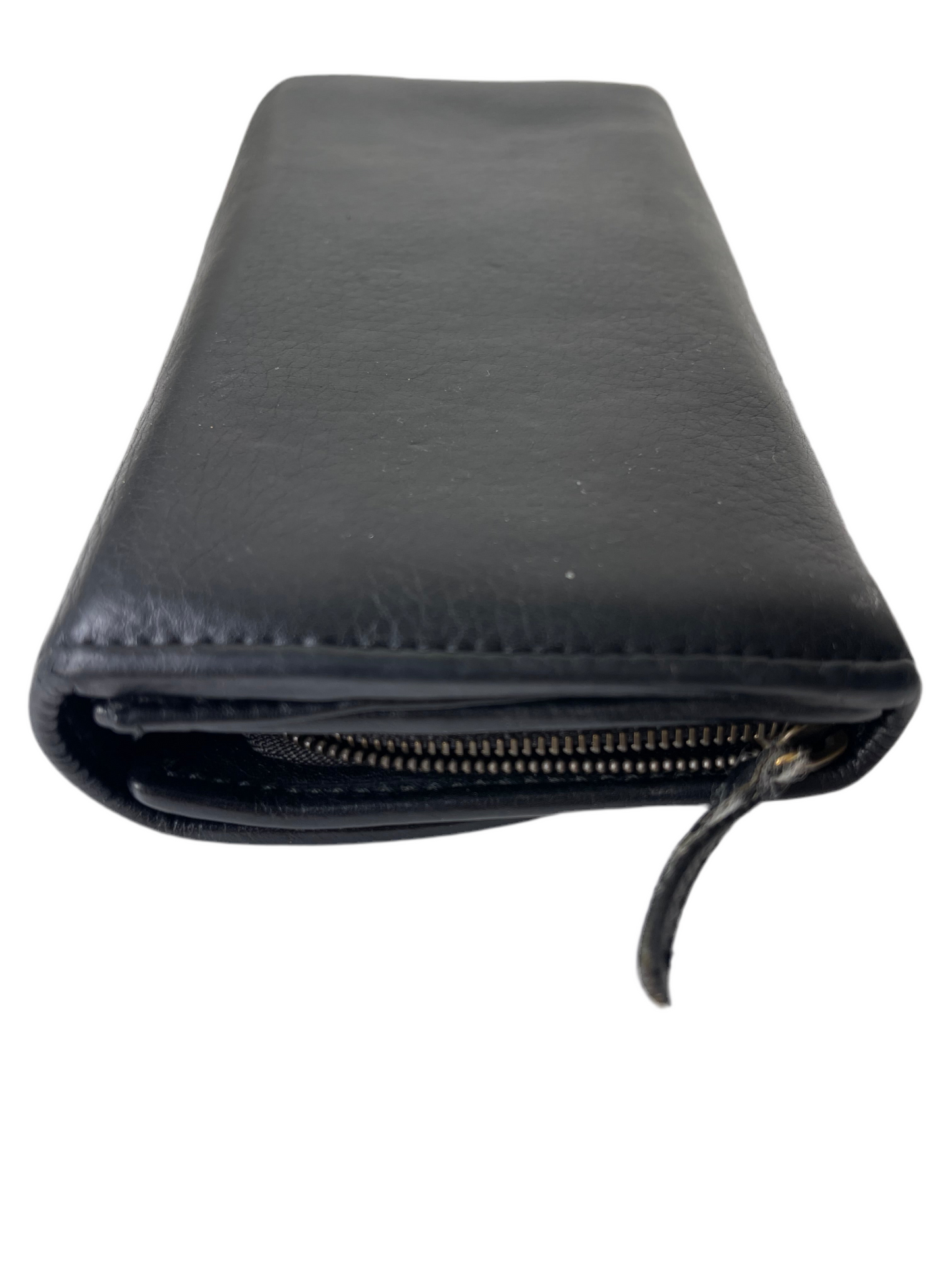 GUCCI GG Continental Clutch Big Wallet in zwart kalfsleer