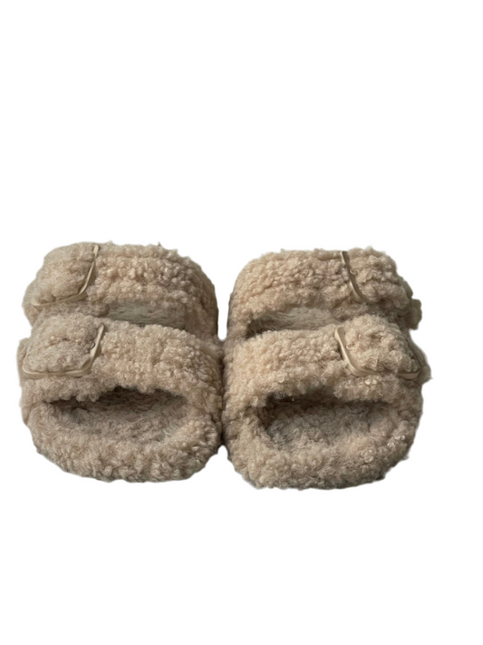 Balenciaga Mallorca Sandalen - Designer Shearling Slippers Maat 39 | Tweedehands Luxe