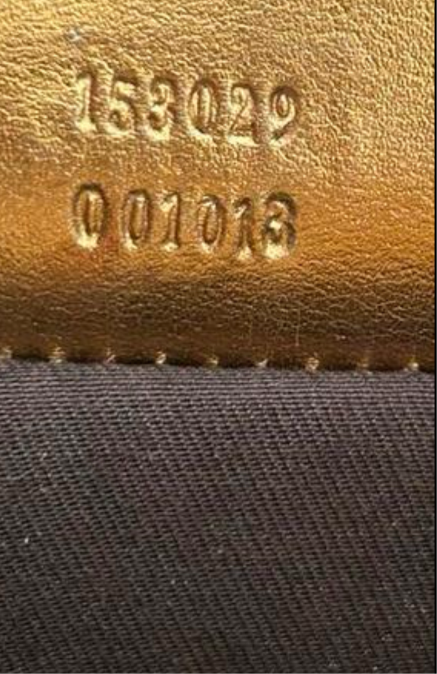 GUCCI JACKIE TAS GOLD LEER TOTE HANDTAS SCHOUDERTAS