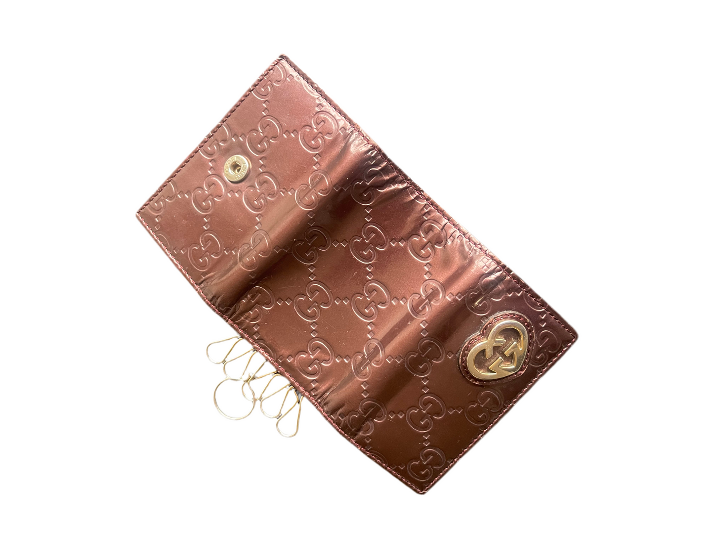 GUCCI HART SLEUTELHANGER / PASHOUDER
