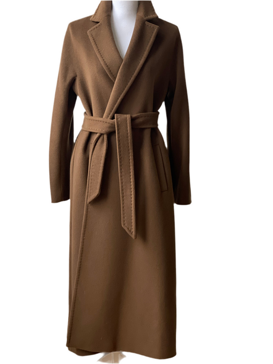 Max Mara Camel Coat – 100% Virgin Wool Mantel – IT 40 / EU 38