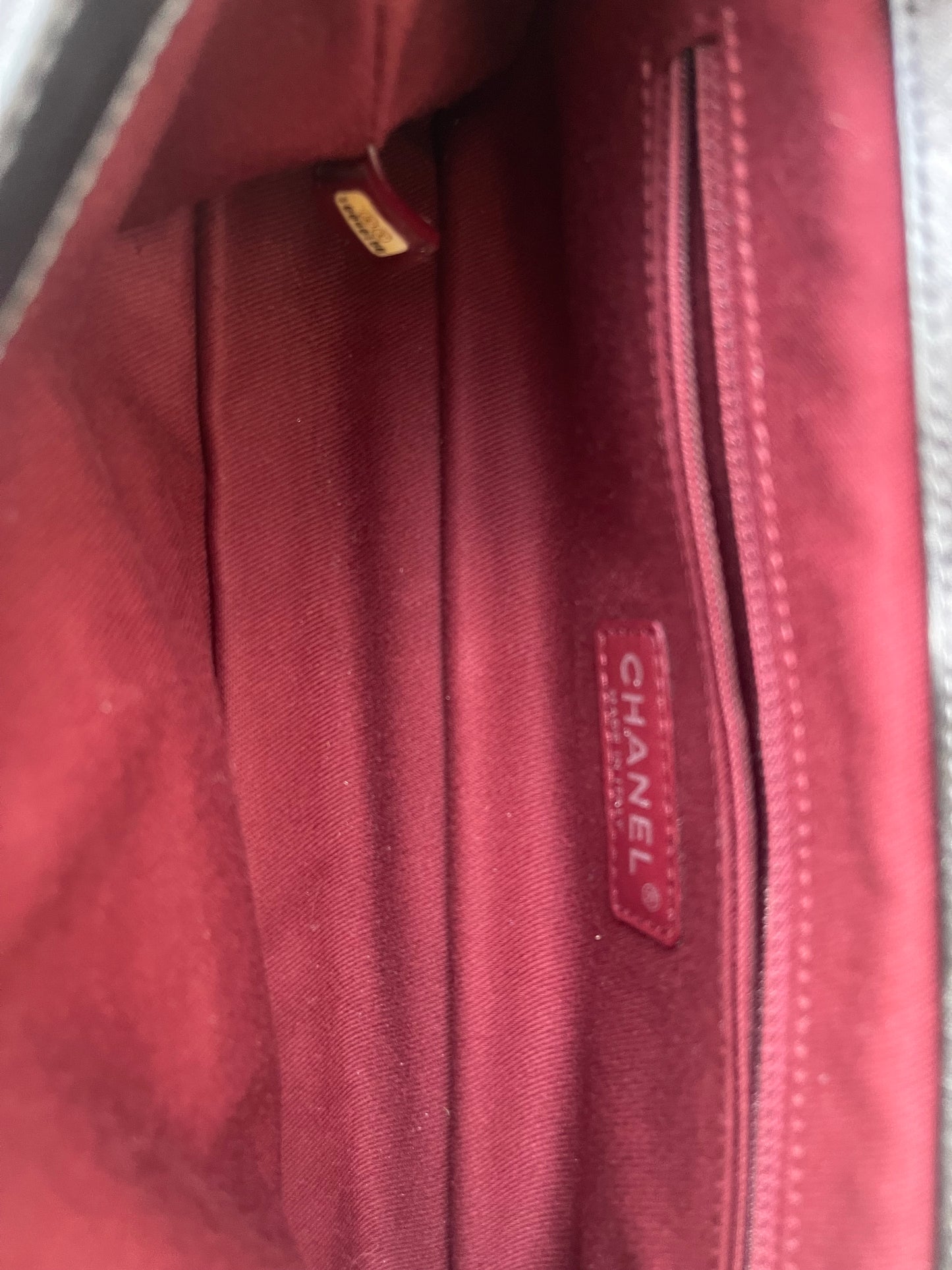 CHANEL Timeless Classic Pondichery Large Handtas Kalfleer.