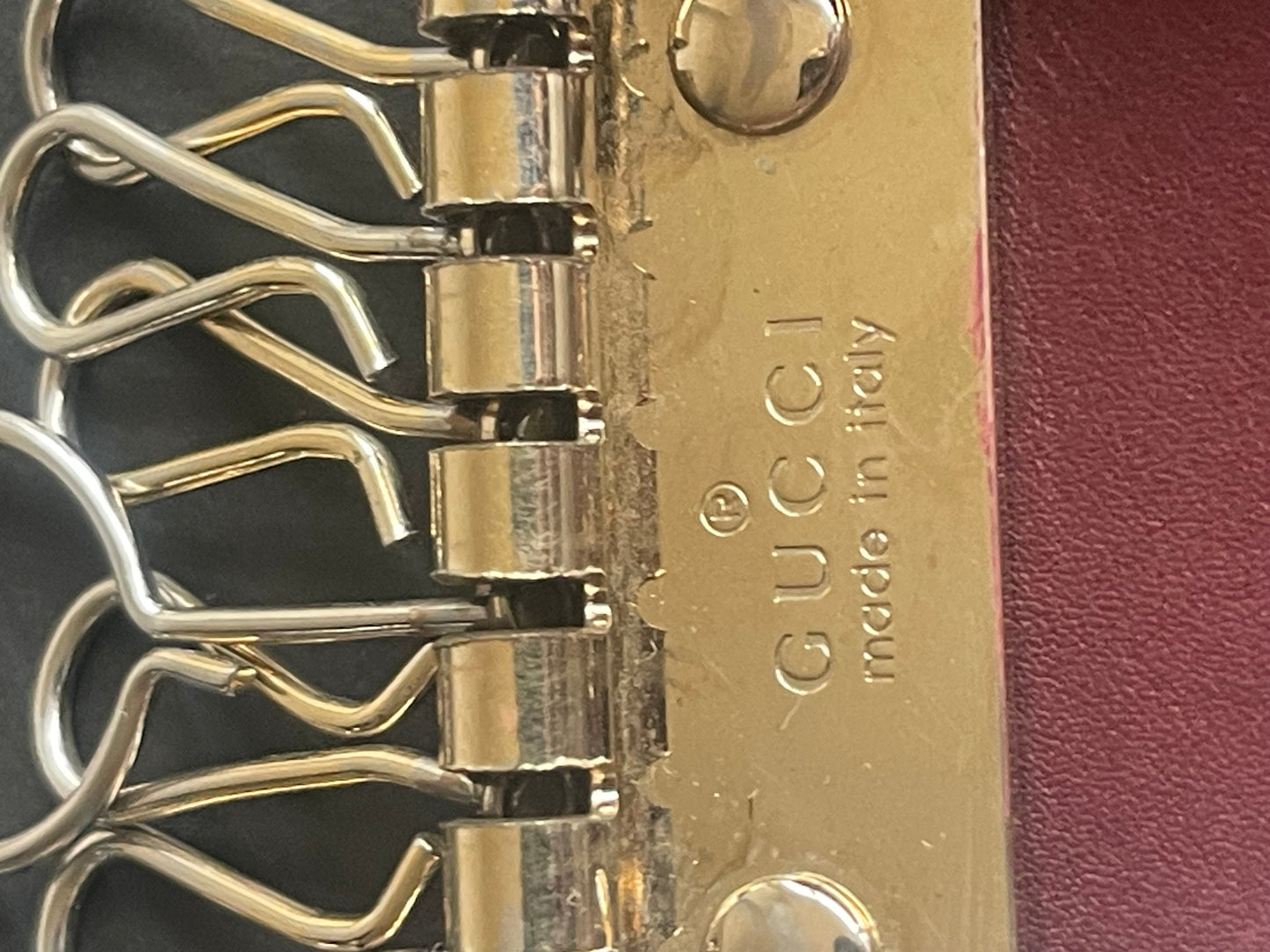 GUCCI HART SLEUTELHANGER / PASHOUDER