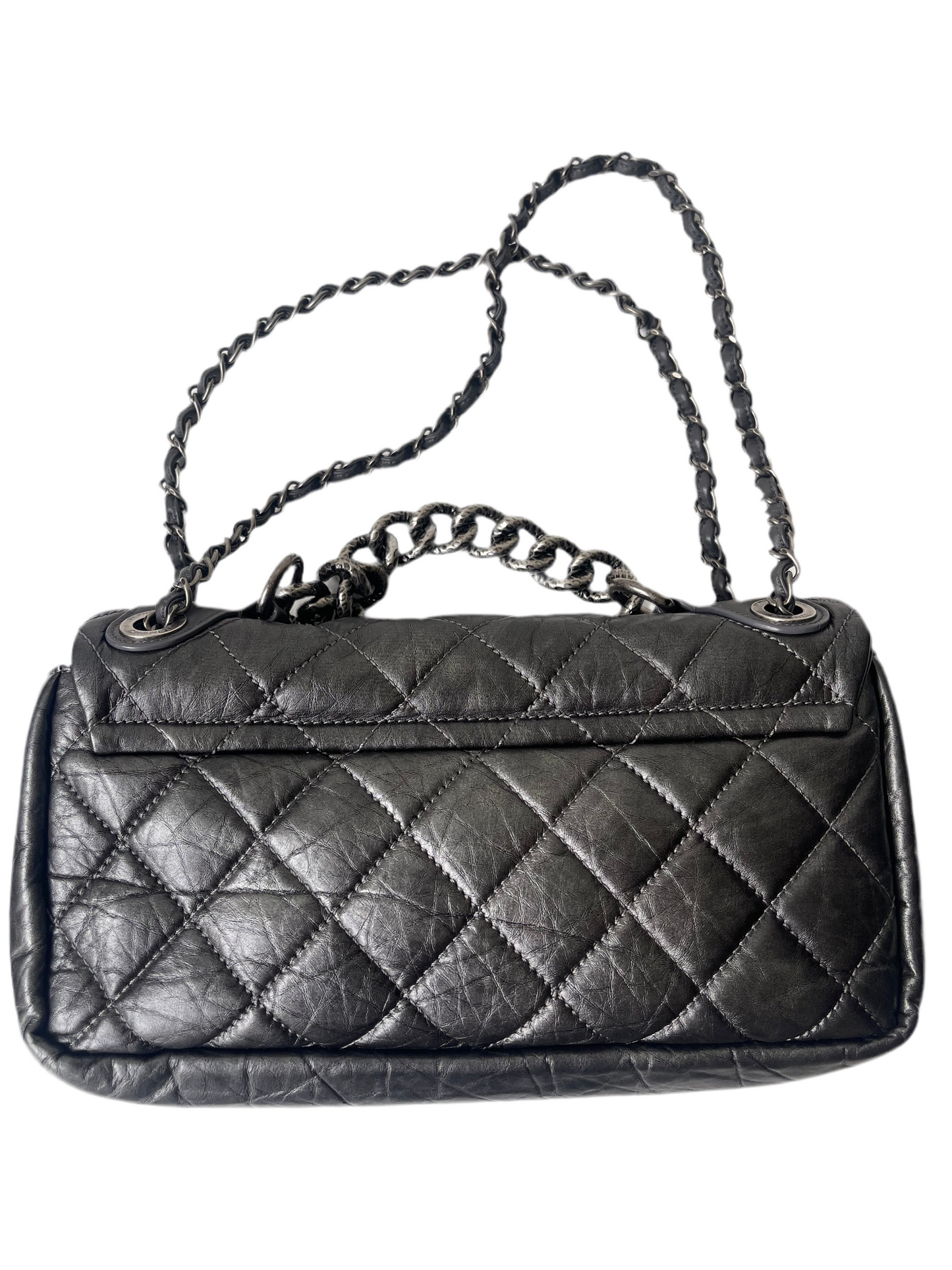 CHANEL Timeless Classic Pondichery Large Handtas Kalfleer.