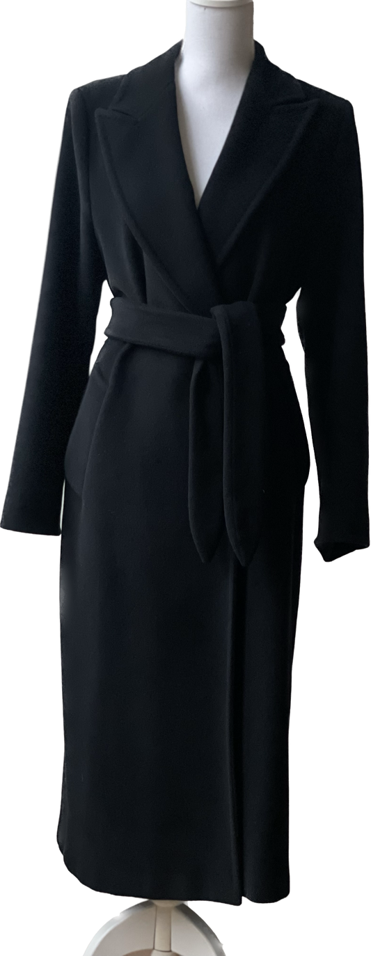 MAX MARA JACKET COAT WOOL BLACK