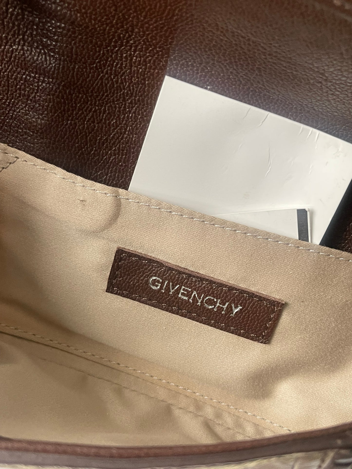 Givenchy Croco-Embossed Belt Bag – Beige/Bruin – Luxe & Zeldzaam