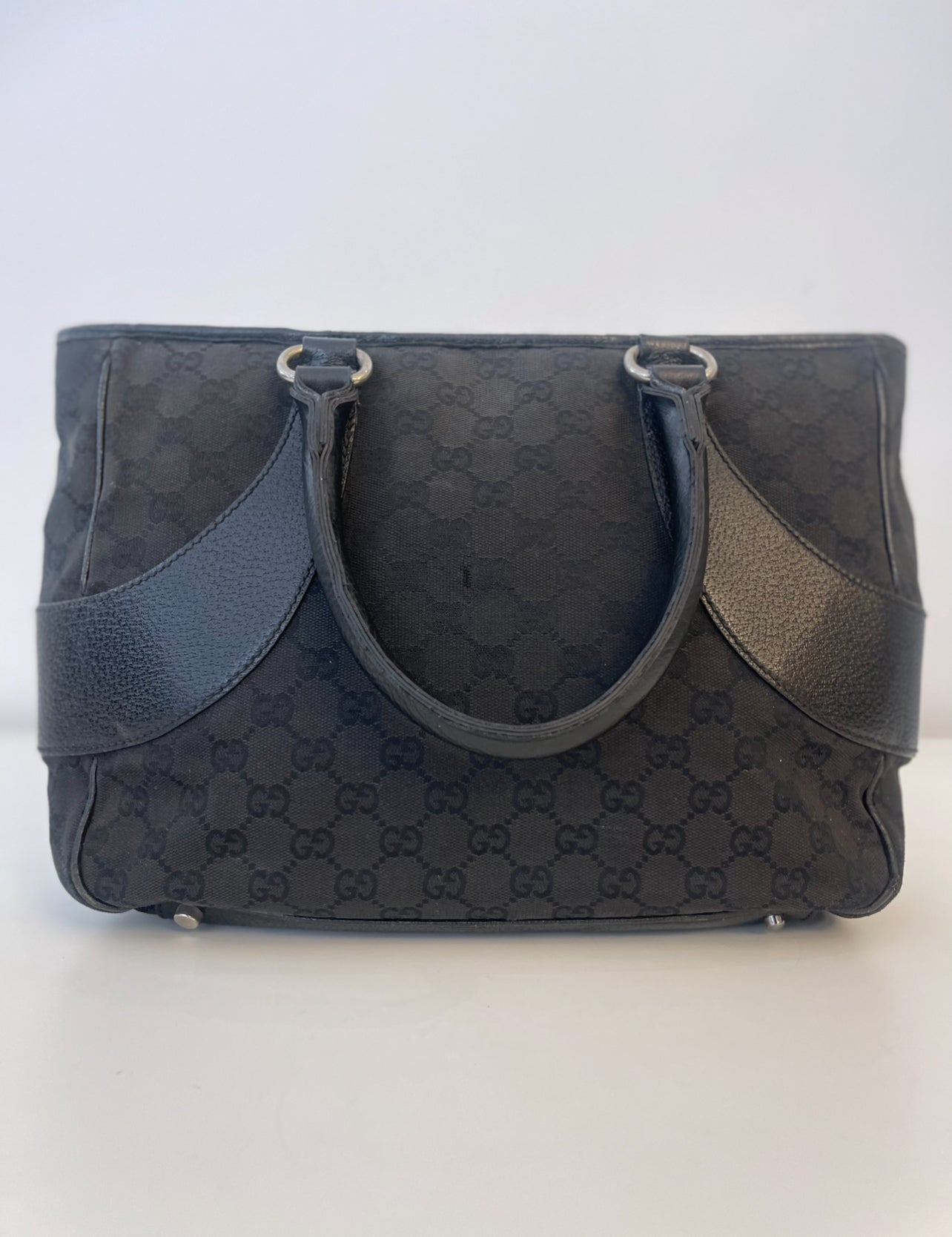 GUCCI GG Tote Bag zwart, handtas, schoudertas