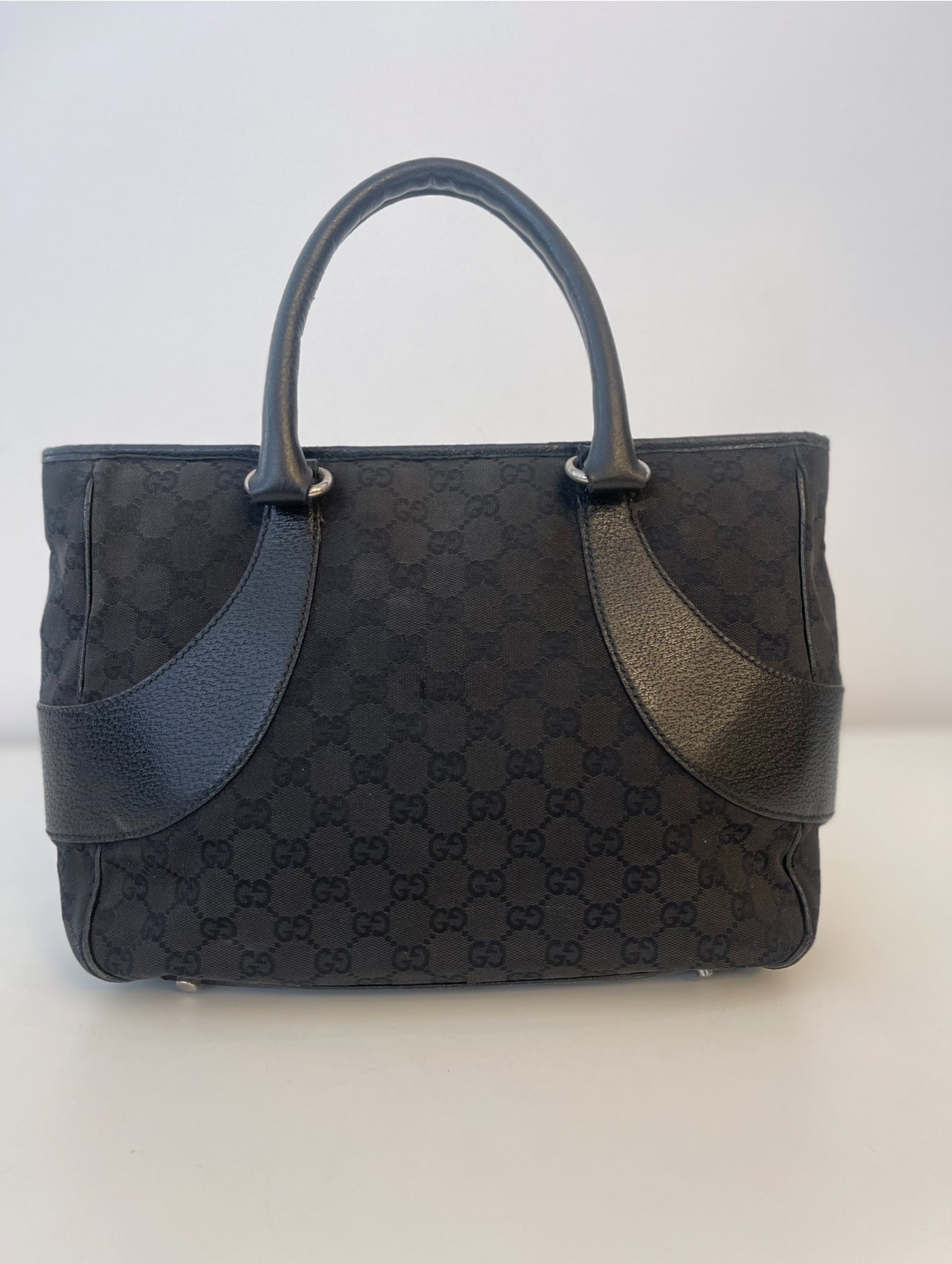 GUCCI GG Tote Bag zwart, handtas, schoudertas