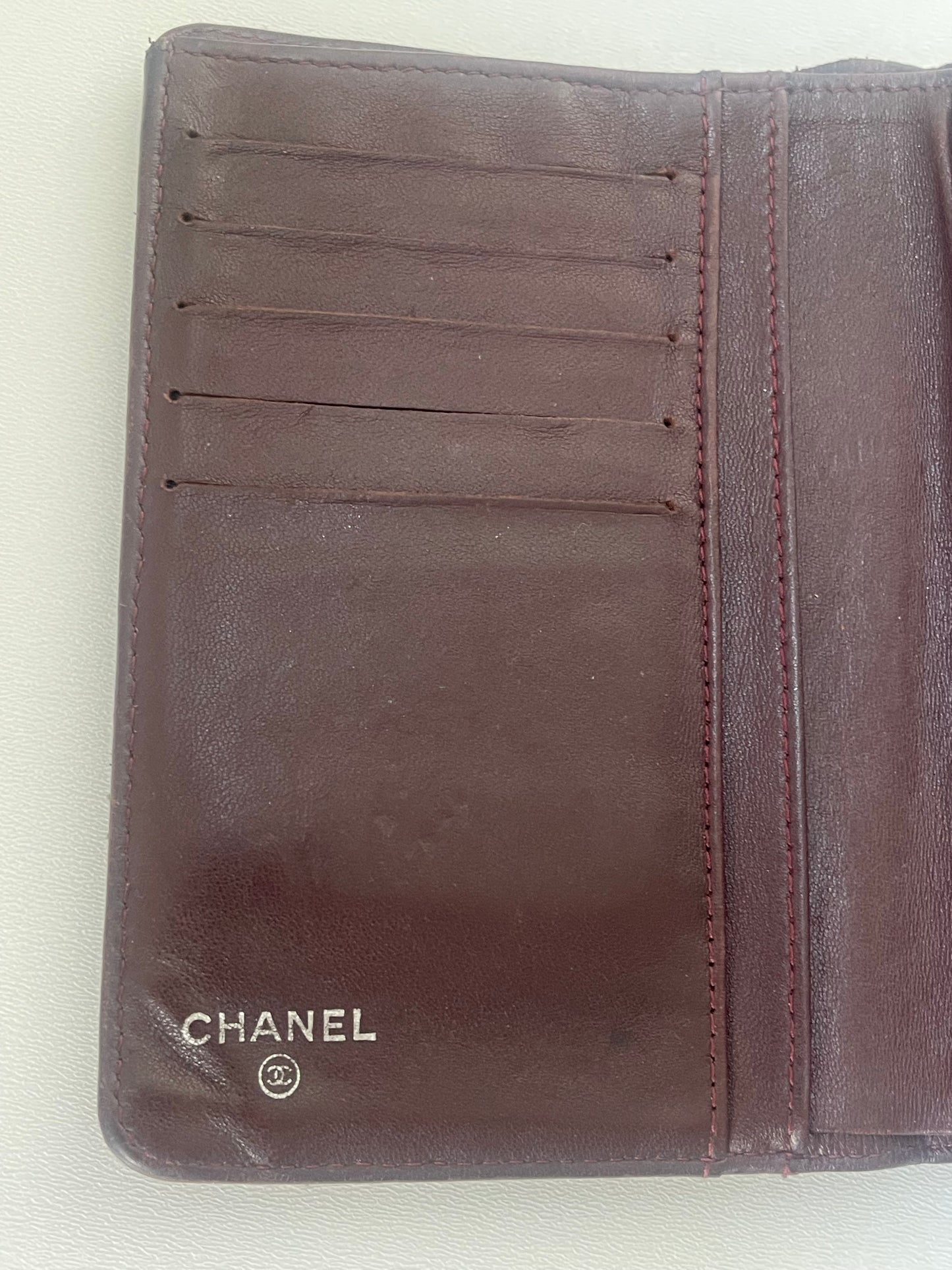 Chanel Timeless Classic Flap Wallet in Zwart Caviar leer