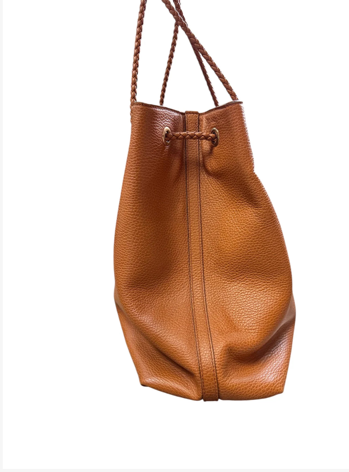 GUCCI GIFFORD BAG TOTE BAG SHOPPER BROWN LEATHER SHOULDER BAG