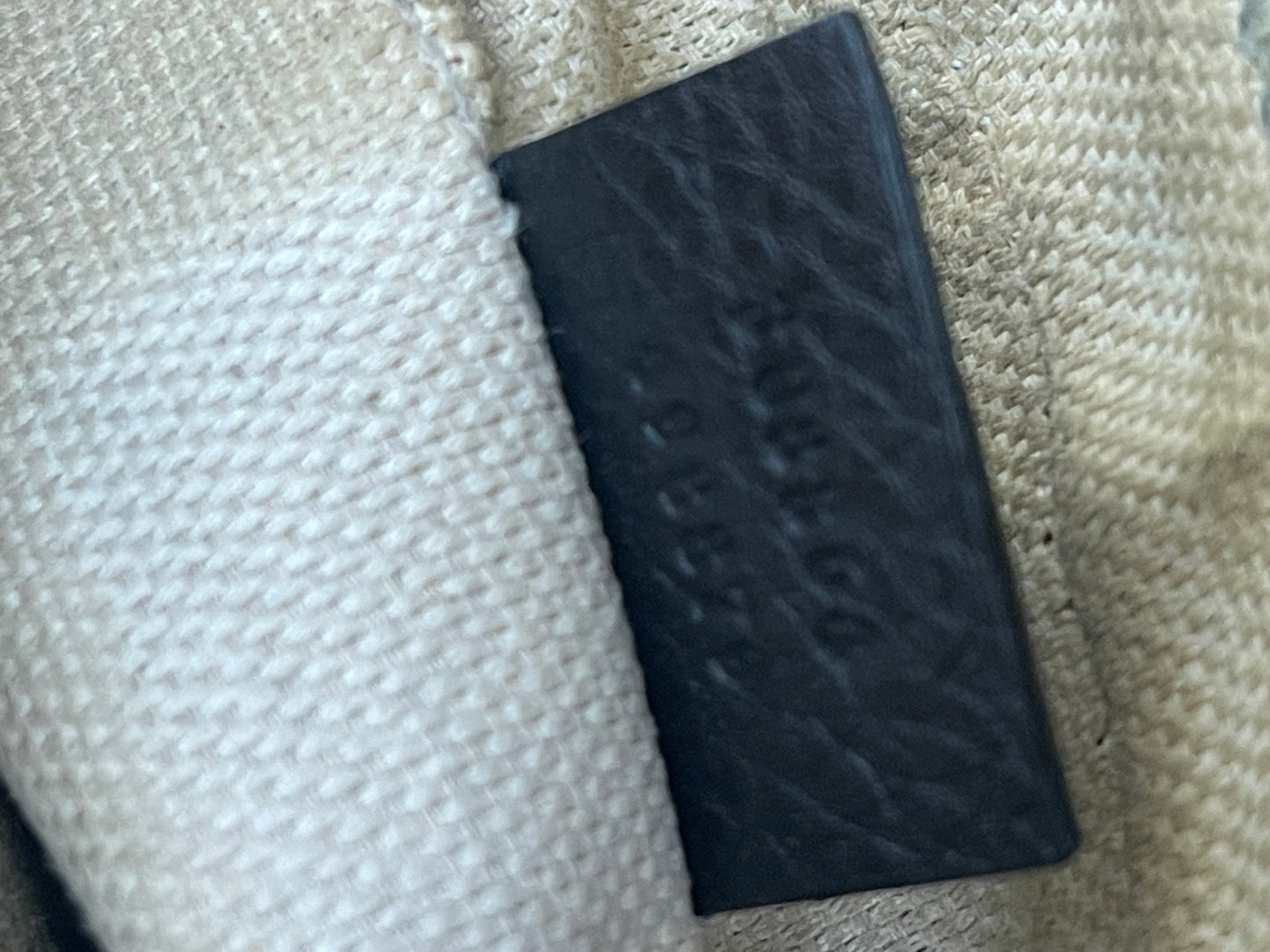 GUCCI SOHO CROSSBODY SHOULDER BAG BLACK LEATHER